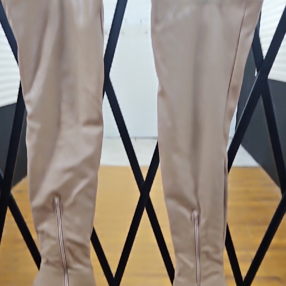 Tan Over-the-Knee Boots